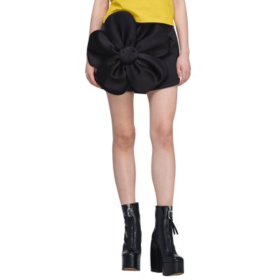 THE SATIN DAISY CIRCLE SKIRT